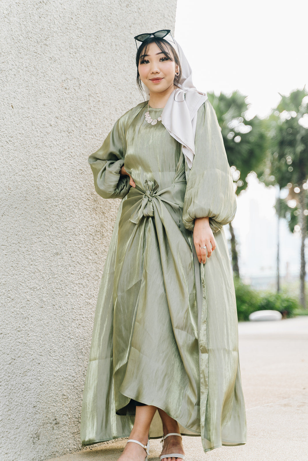 Fairy Abaya Misty Sage