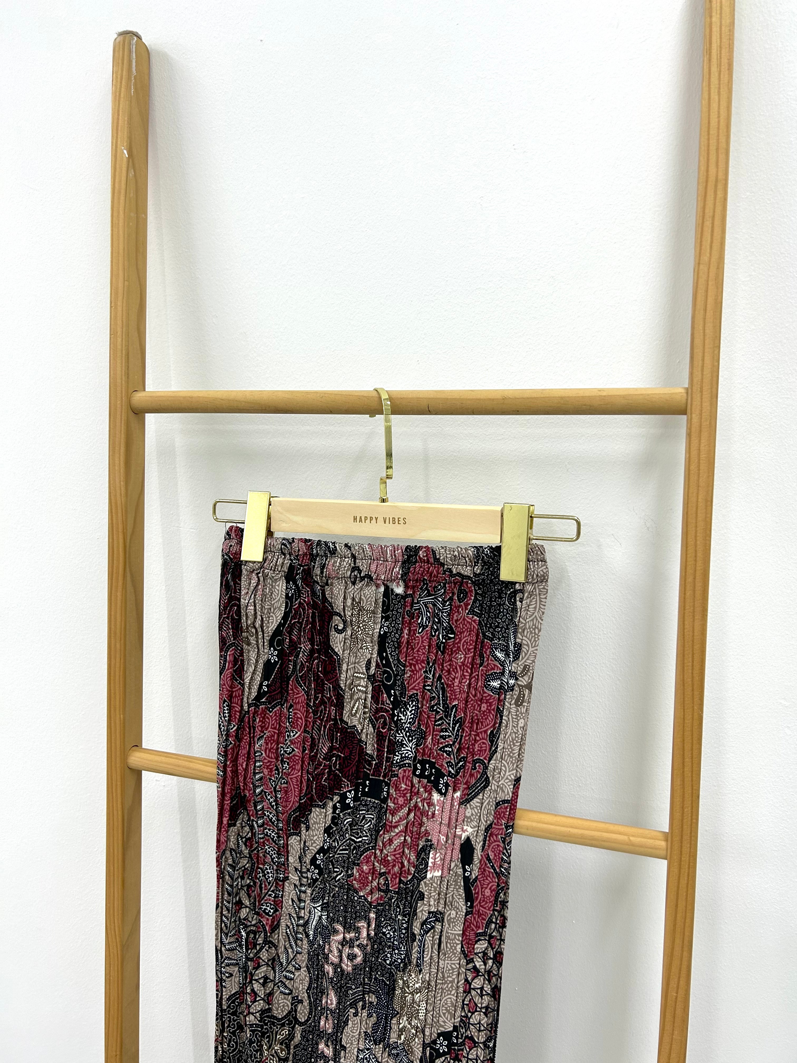 Batik Pleated Skirt - Cherry Estate