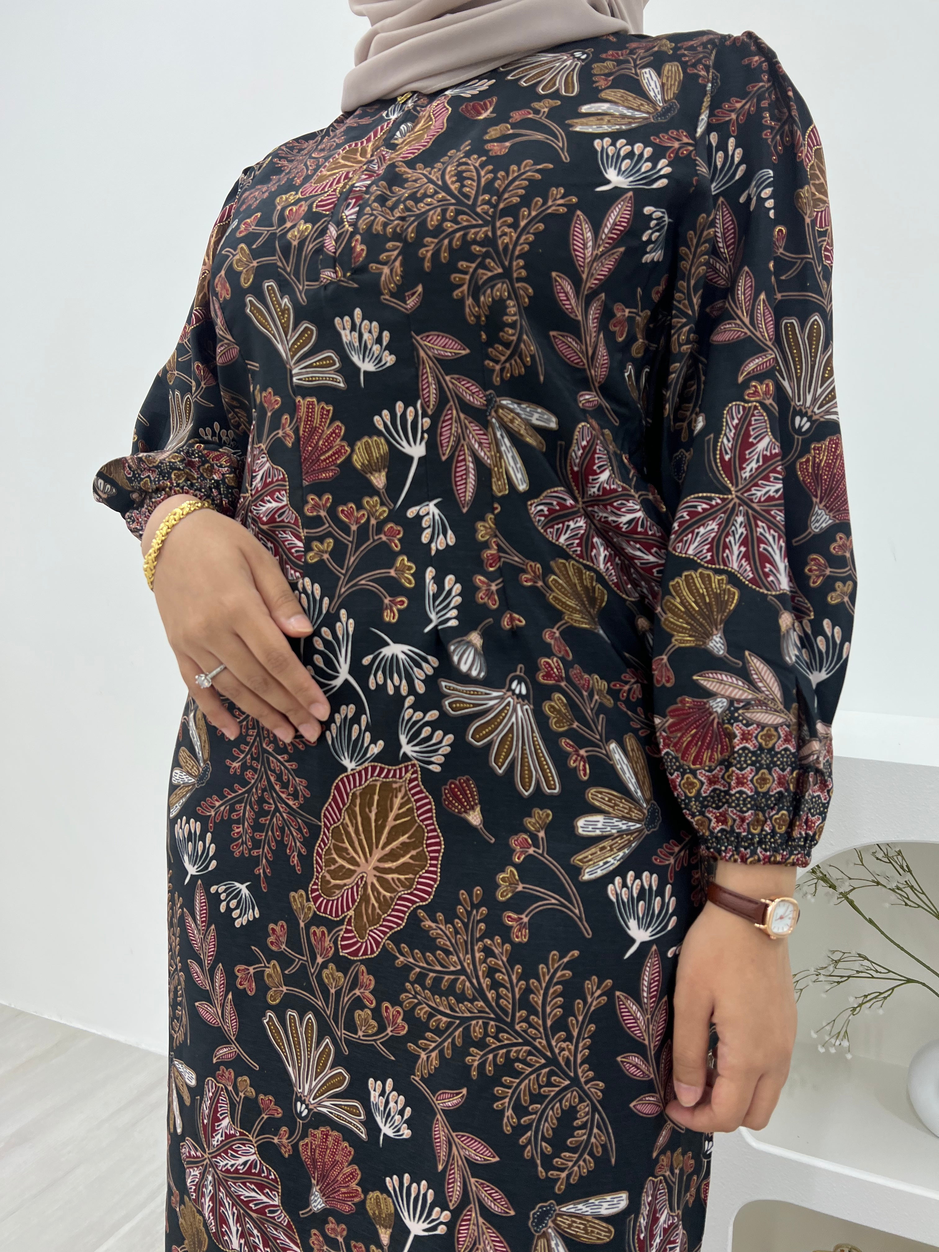 Mermaid Batik Dress - Mahiya