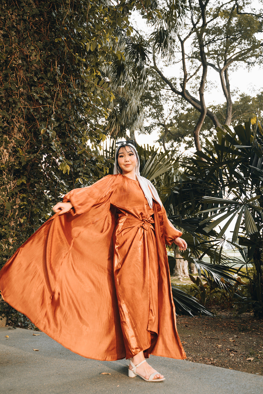 Fairy Abaya Lava Copper