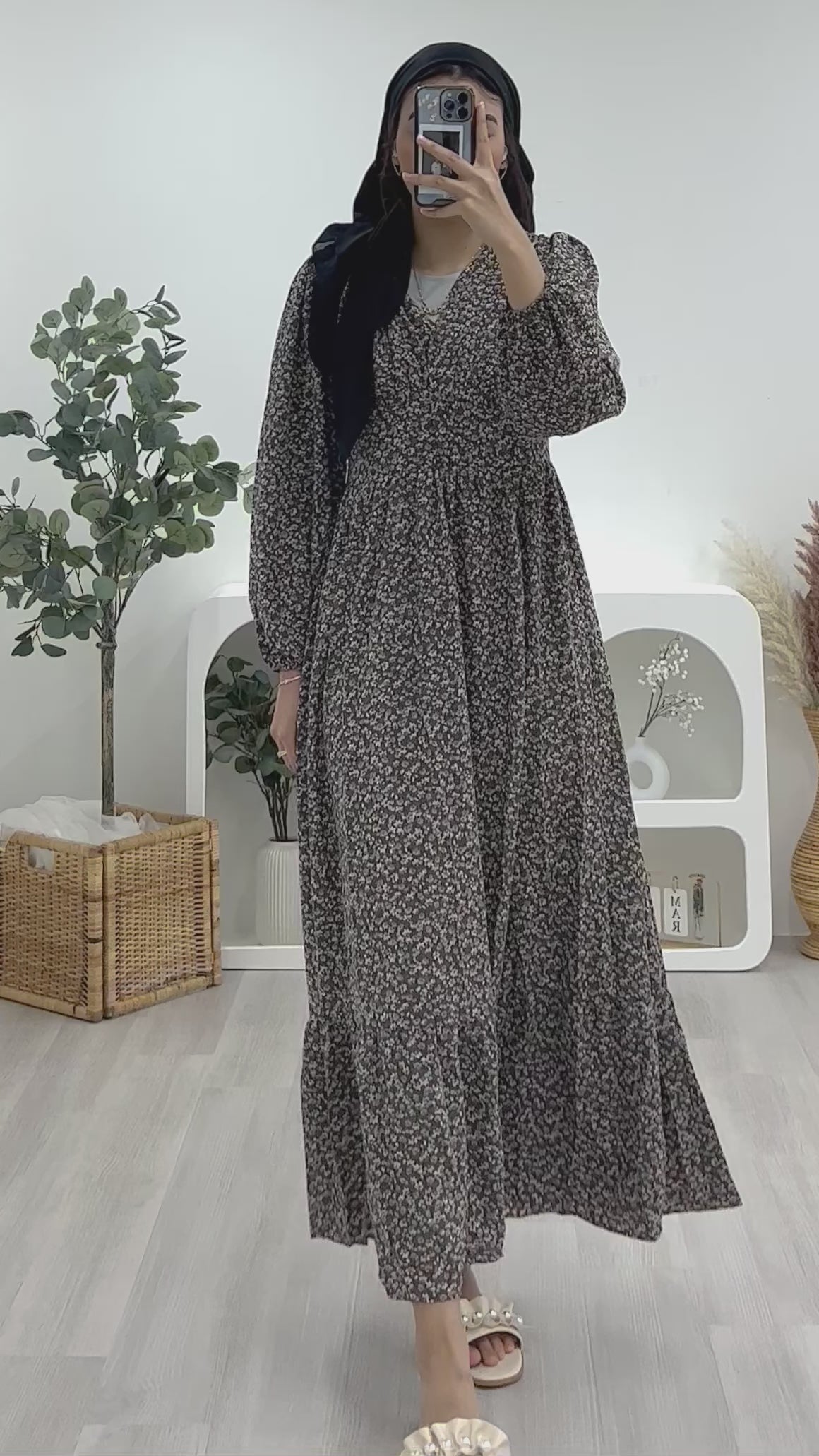 Milkmaid Field Maxi Dress MFMD