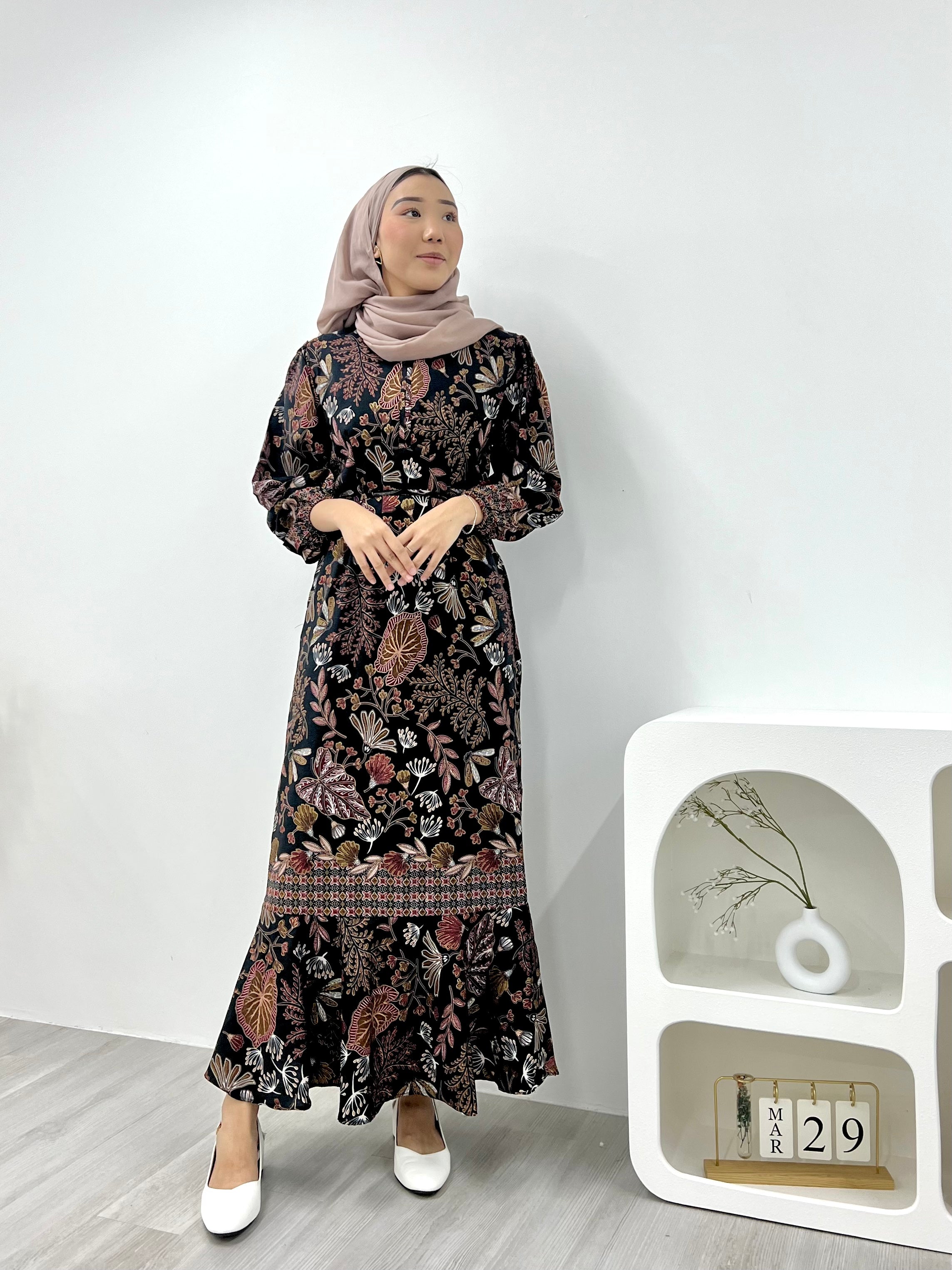 Mermaid Batik Dress - Mahiya