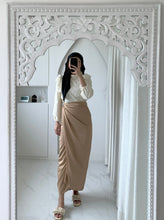 Load image into Gallery viewer, Premium Satin Wrap Skirt

