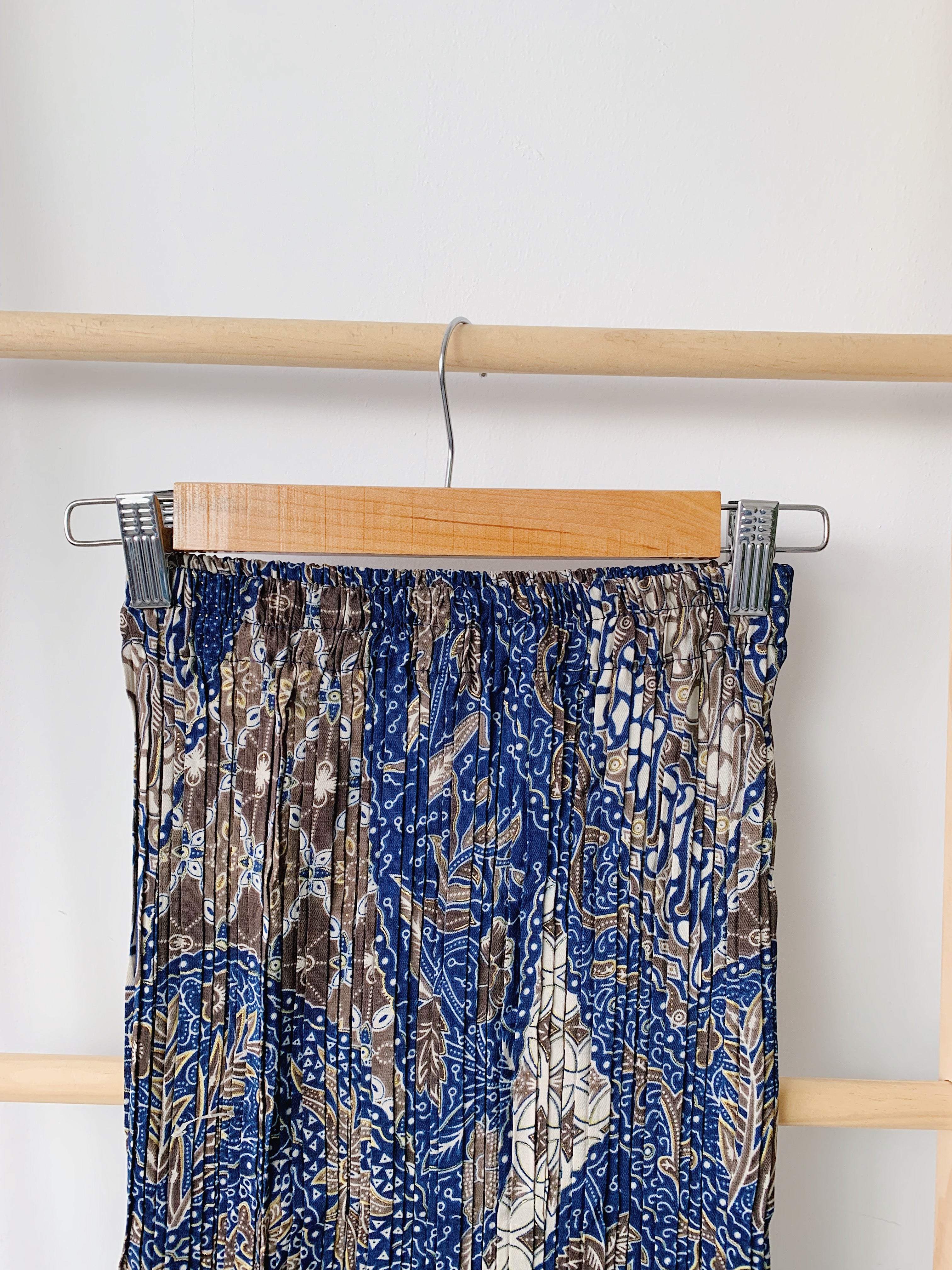 Batik Pleated Skirt - Rivera