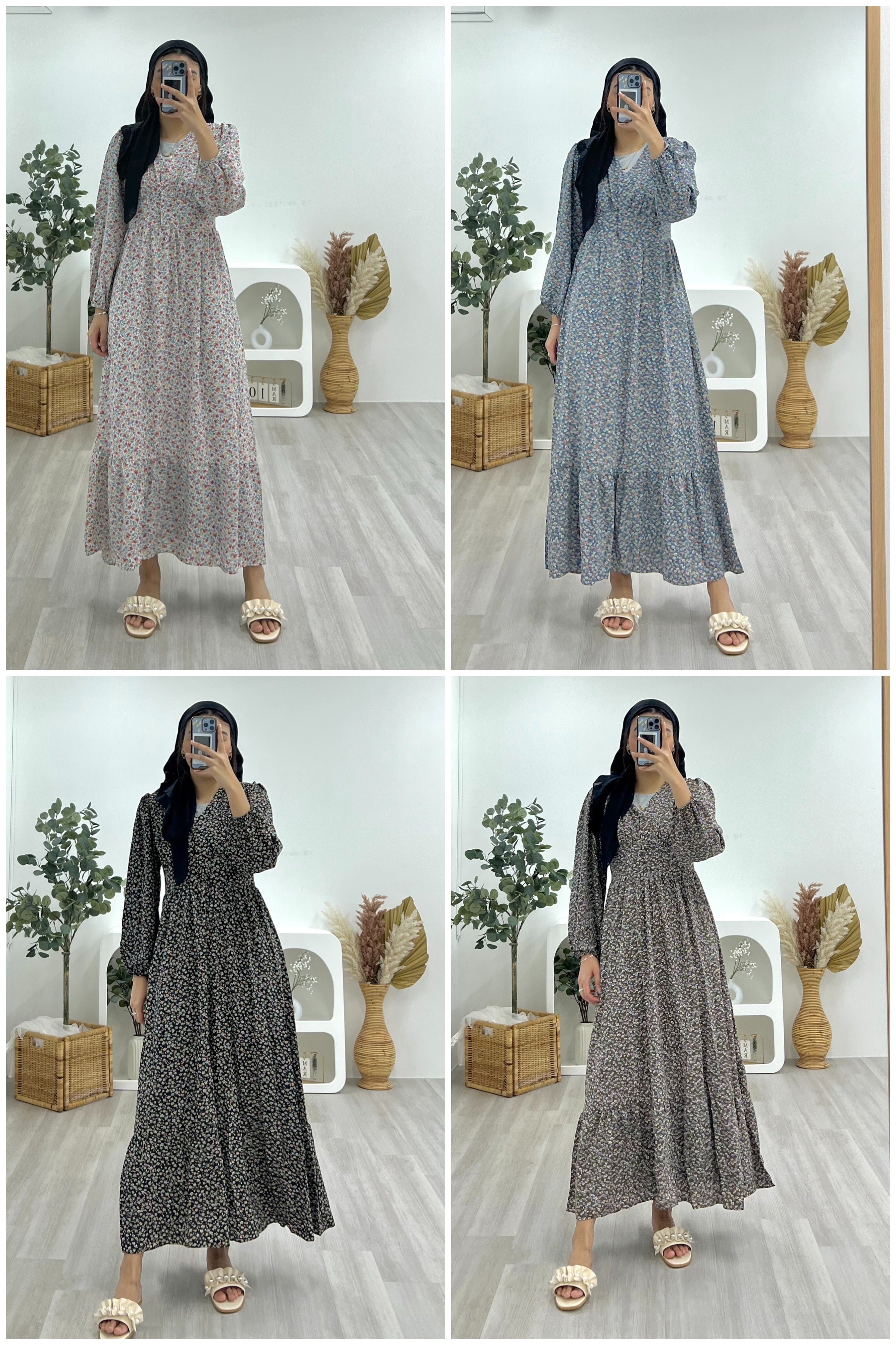 Milkmaid Field Maxi Dress MFMD