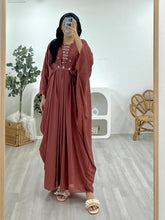 Load image into Gallery viewer, Beaded Kaftan Dress