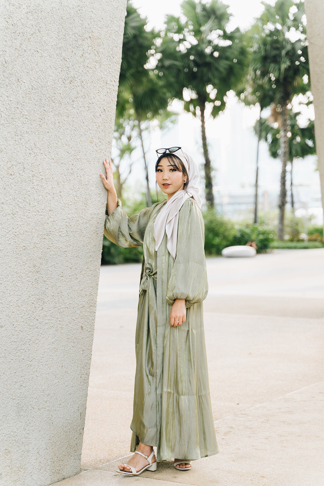 Fairy Abaya Misty Sage