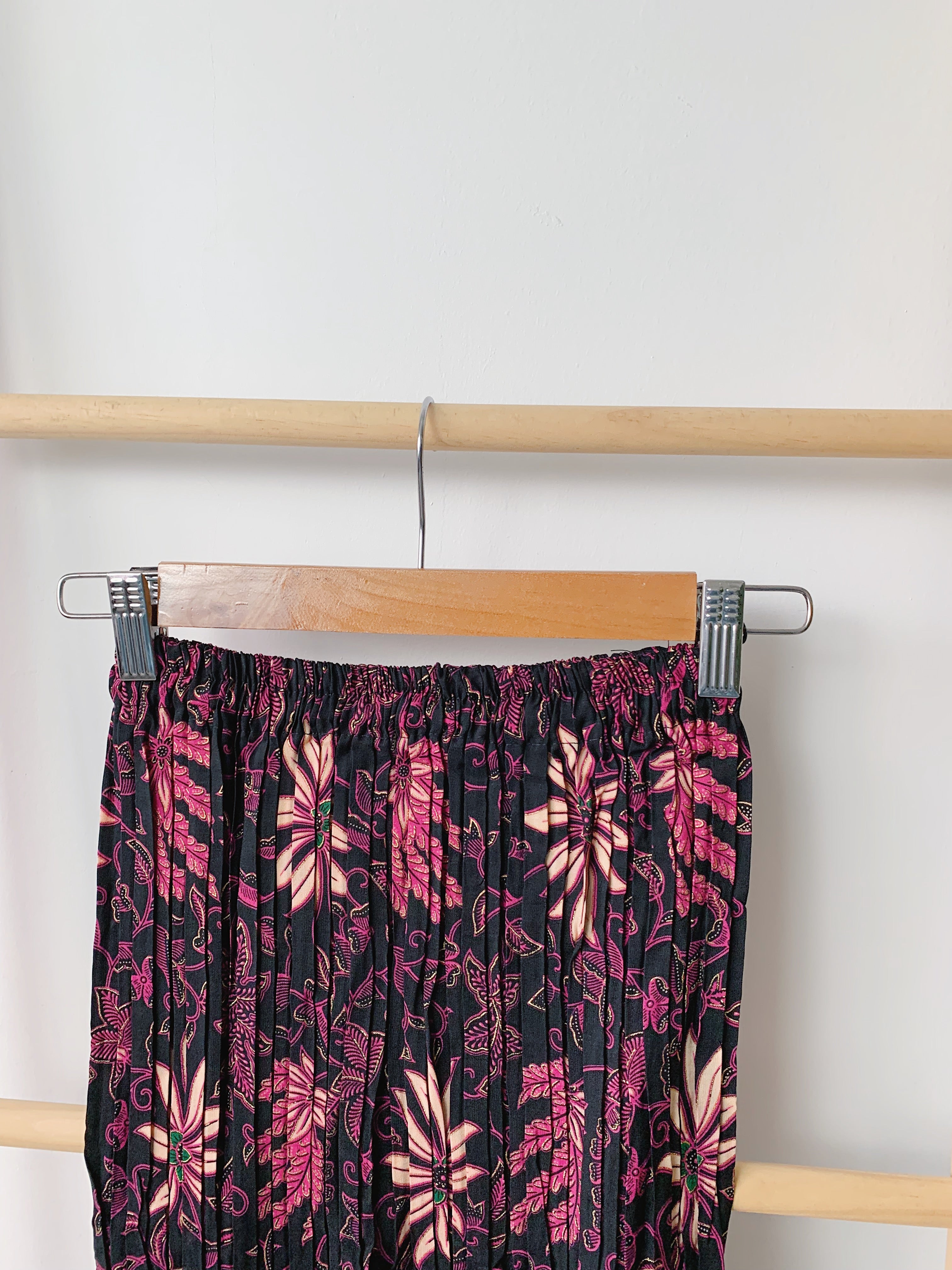 Batik Pleated Skirt - Mila