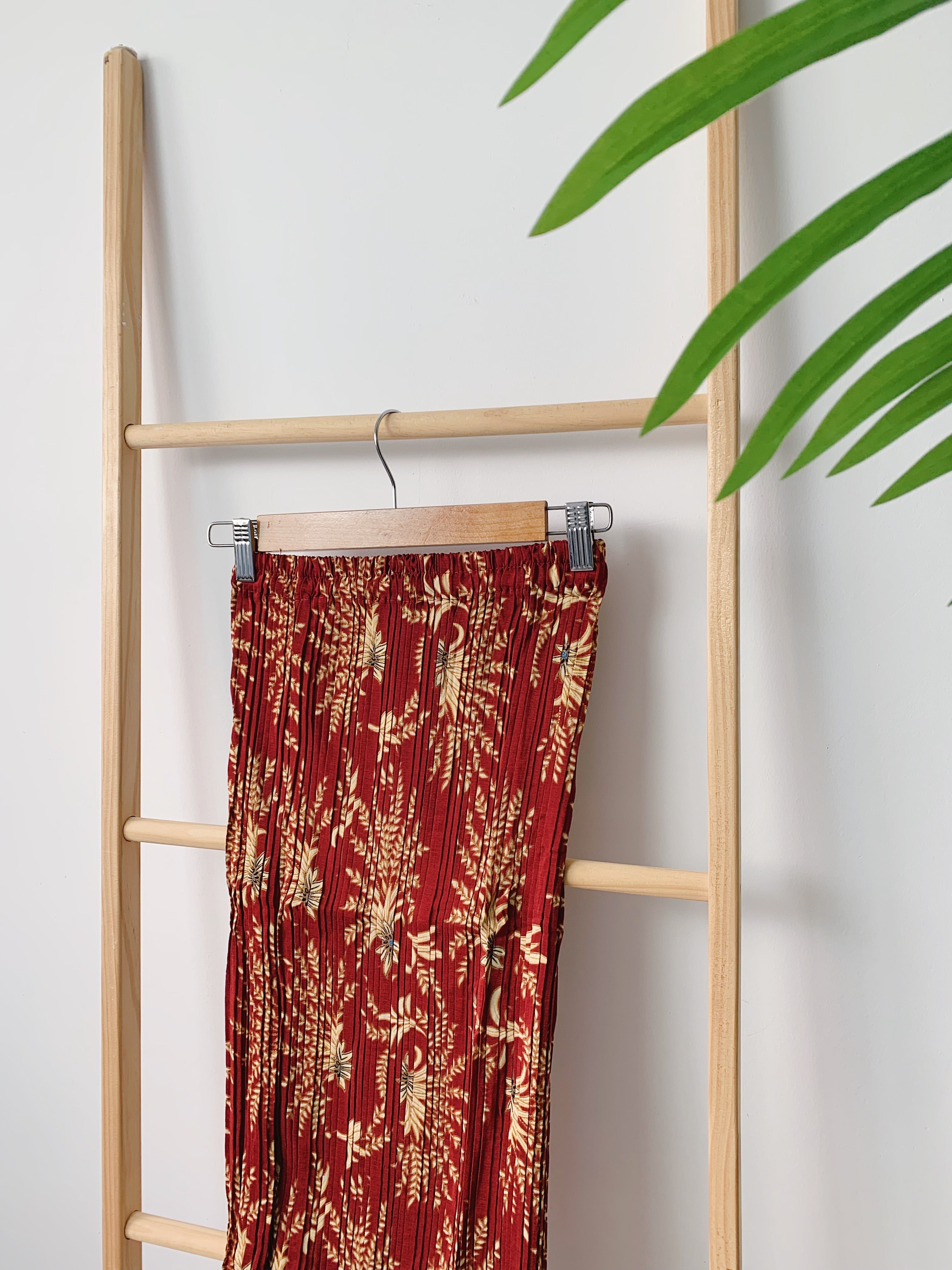 Batik Pleated Skirt - Nyala