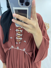 Load image into Gallery viewer, Beaded Kaftan Dress
