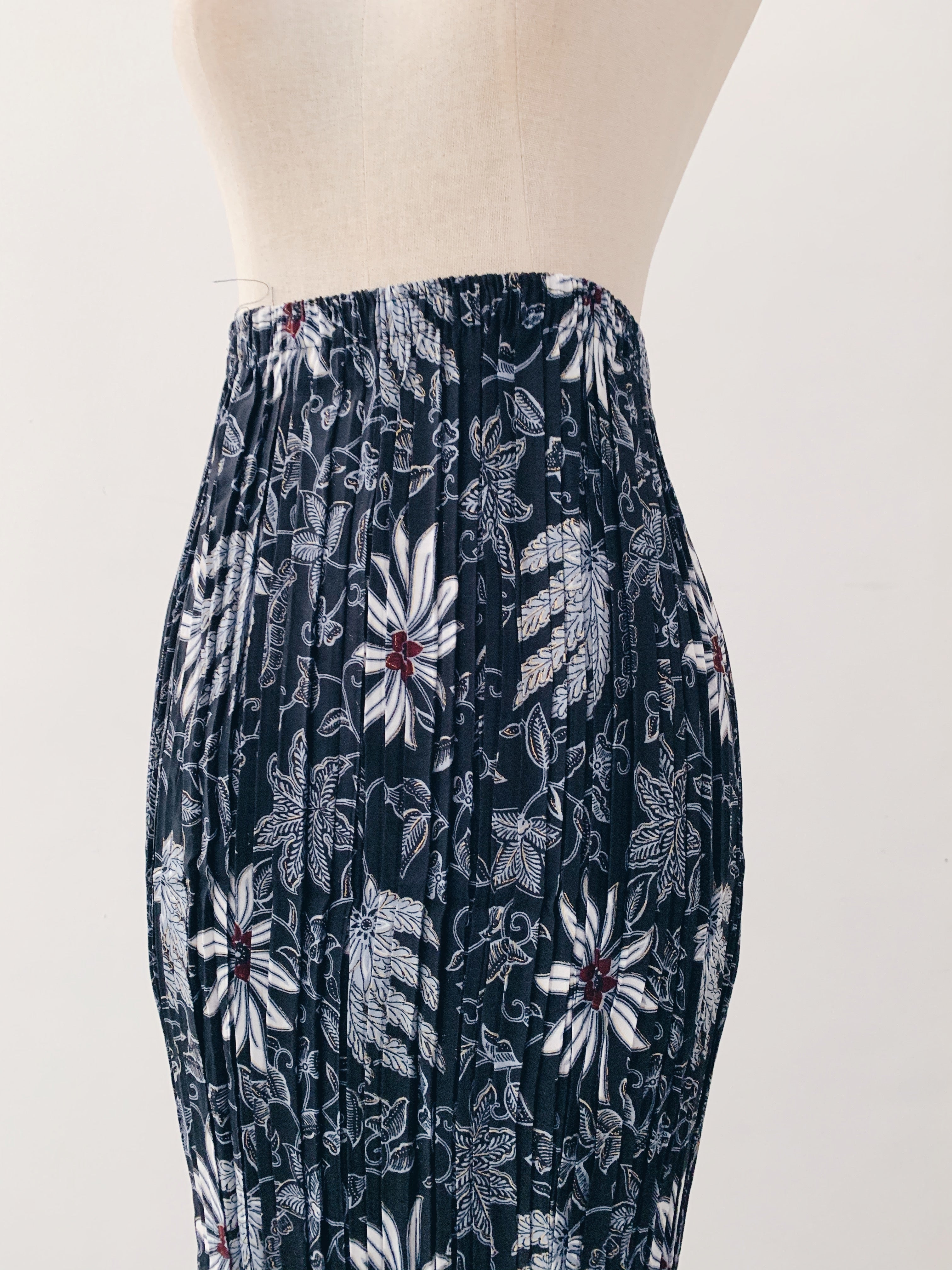 Batik Pleated Skirt - Mila