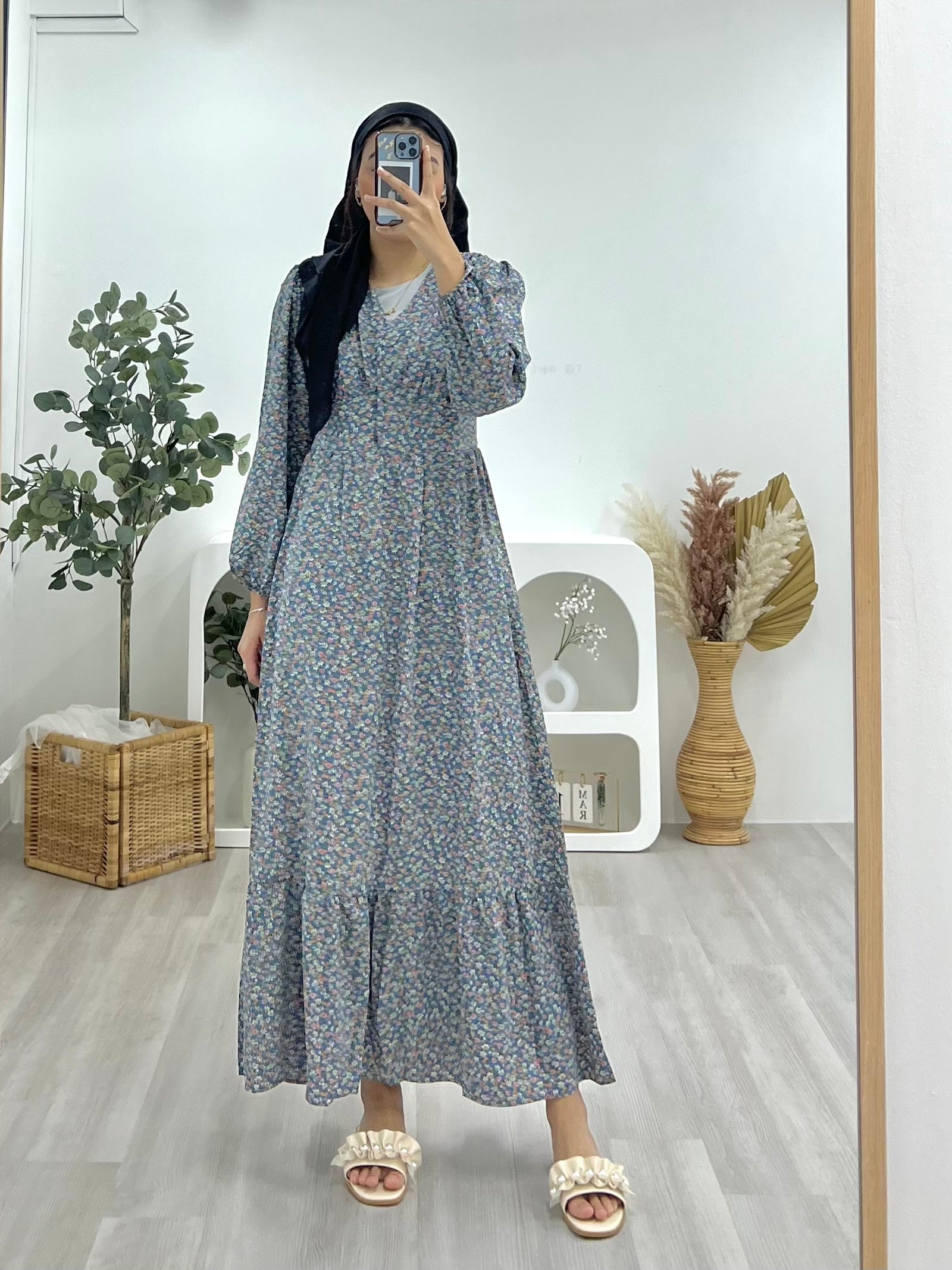 Milkmaid Field Maxi Dress MFMD