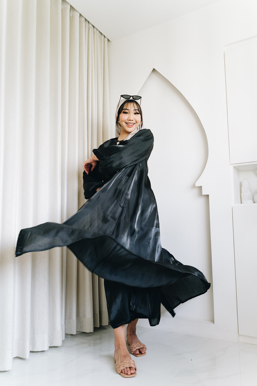 Fairy Abaya Jet Black