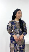 Load and play video in Gallery viewer, Batik Square Neck Ruffle Dress - Haliasa