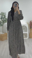 Load and play video in Gallery viewer, Milkmaid Field Maxi Dress MFMD