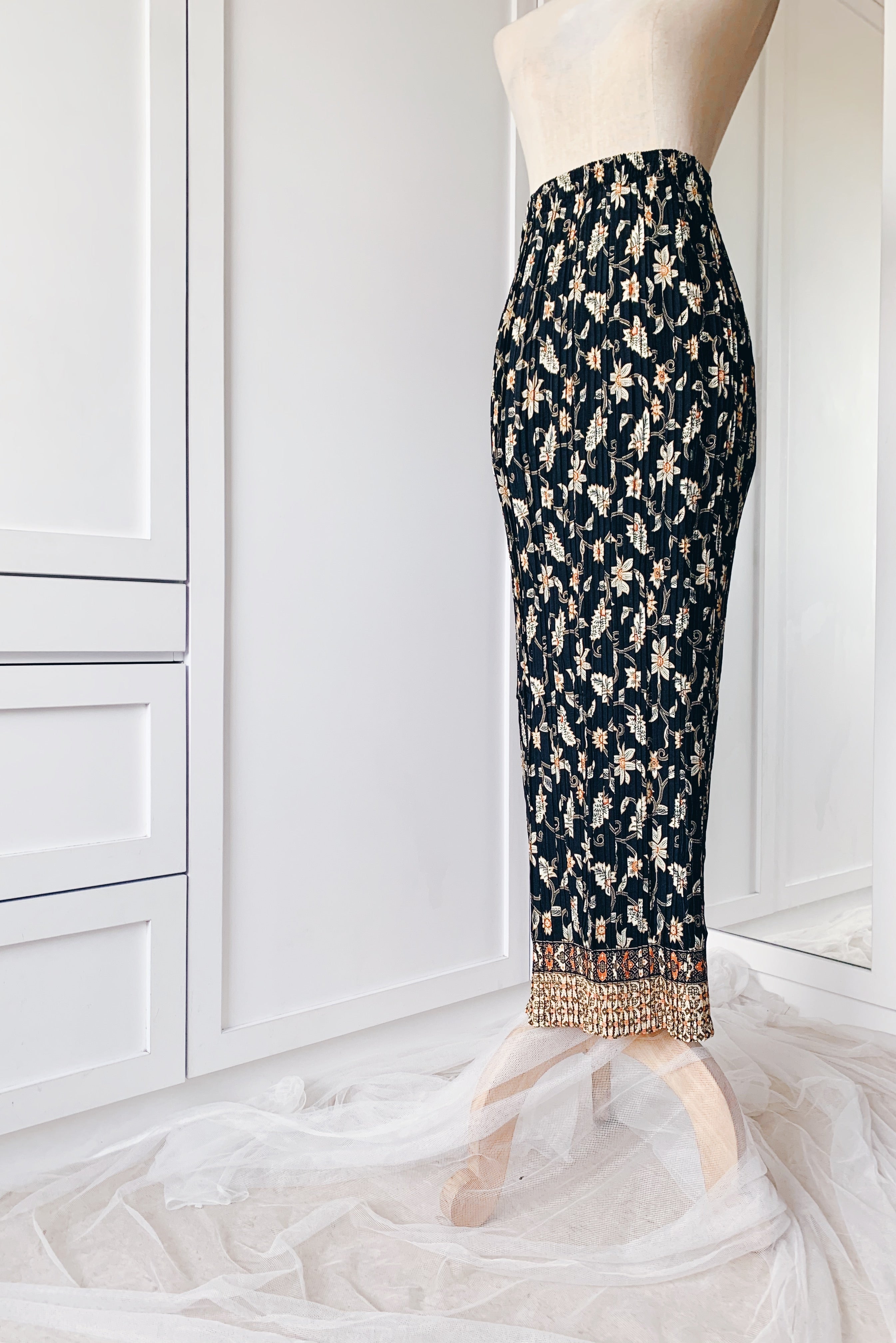 Batik Pleated Skirt -  Suhaila