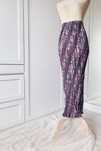Load image into Gallery viewer, Batik Pleated Skirt - Dual Mono
