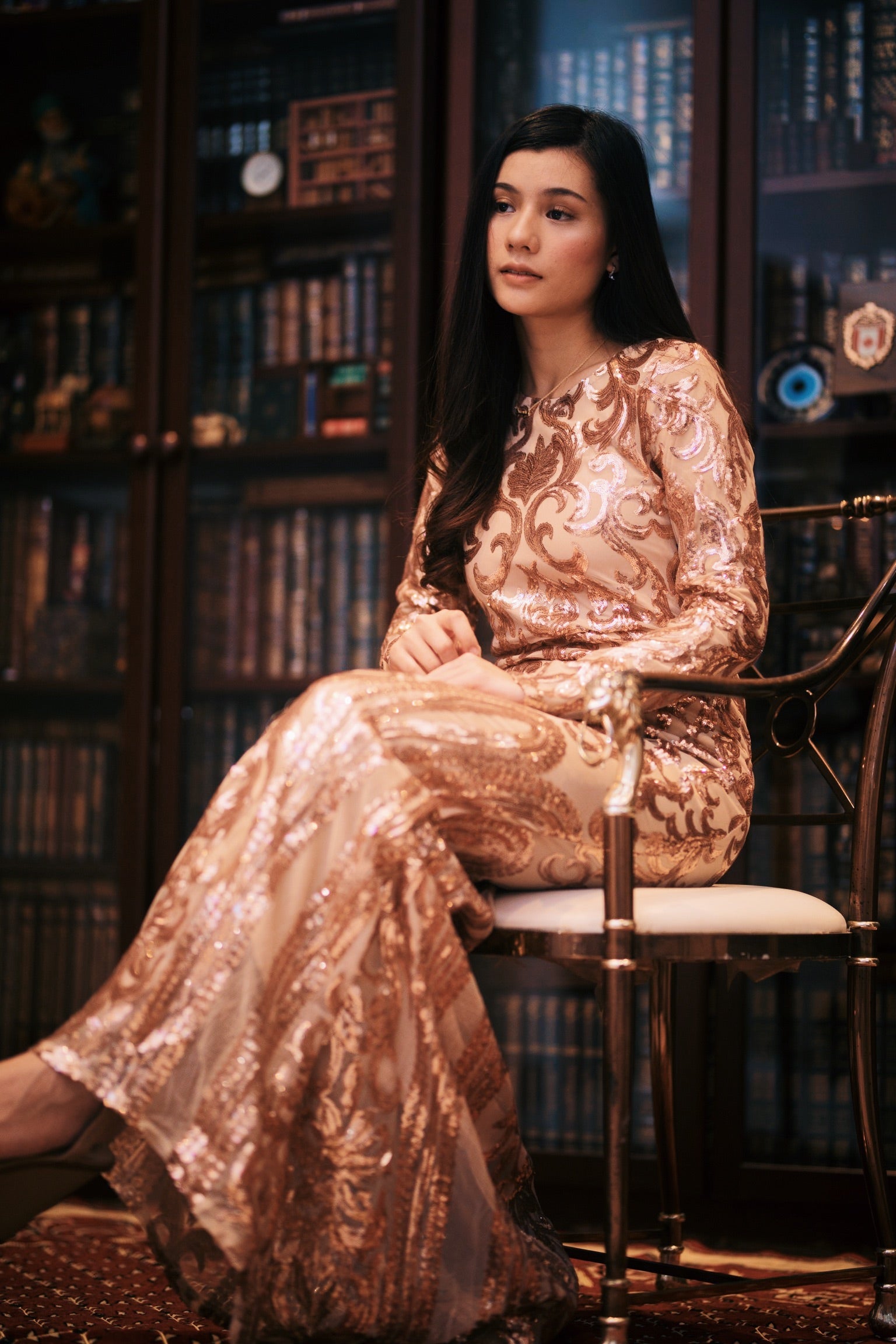 Beyonce Dress - Gold